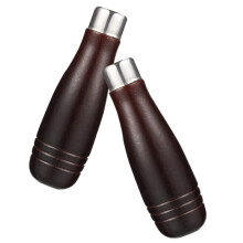 Ergonomic Wood Handle Set of 2 for Comfortable Durable Use with Metal Files, Wood Files, and Screwdrivers