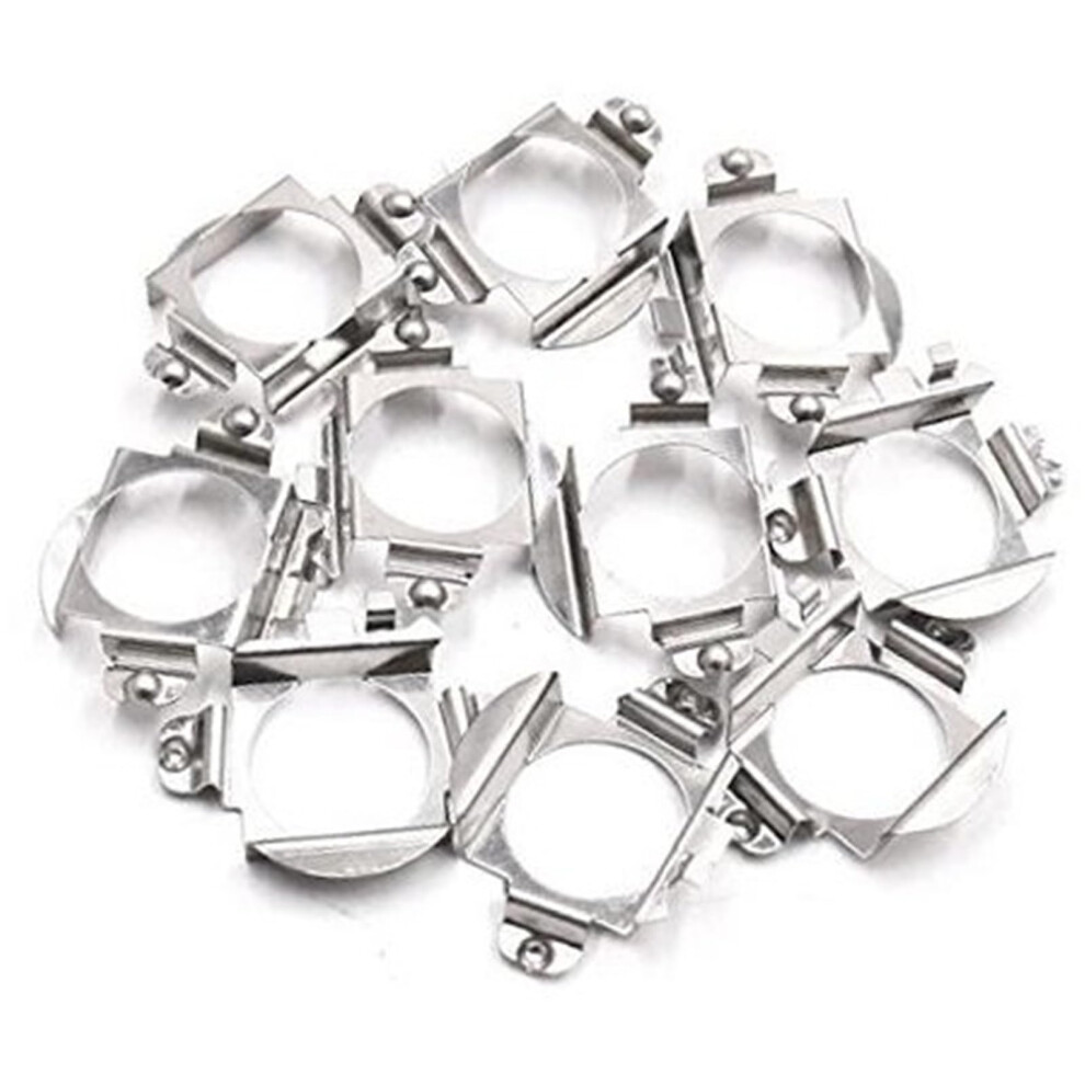 10Pcs Metal H7 Headlight Base Holder Adapter For Car Headlight Bracket, Durable And Compatible With Various Models 6038364053756
