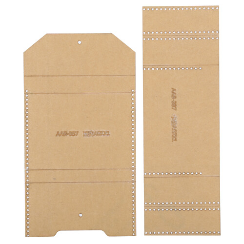 Clear Acrylic Purse Wallet Pattern DIY Stencil 1
