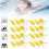 8 Sets Waterproof Swimming Soft Silicone Nose Clip 9