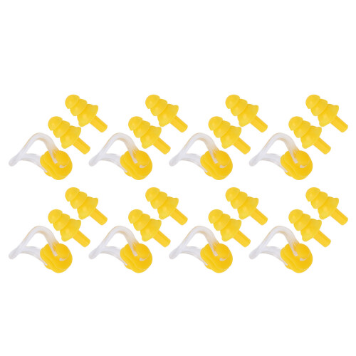 8 Sets Waterproof Swimming Soft Silicone Nose Clip 2