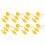 8 Sets Waterproof Swimming Soft Silicone Nose Clip 1
