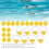 8 Sets Waterproof Swimming Soft Silicone Nose Clip 15