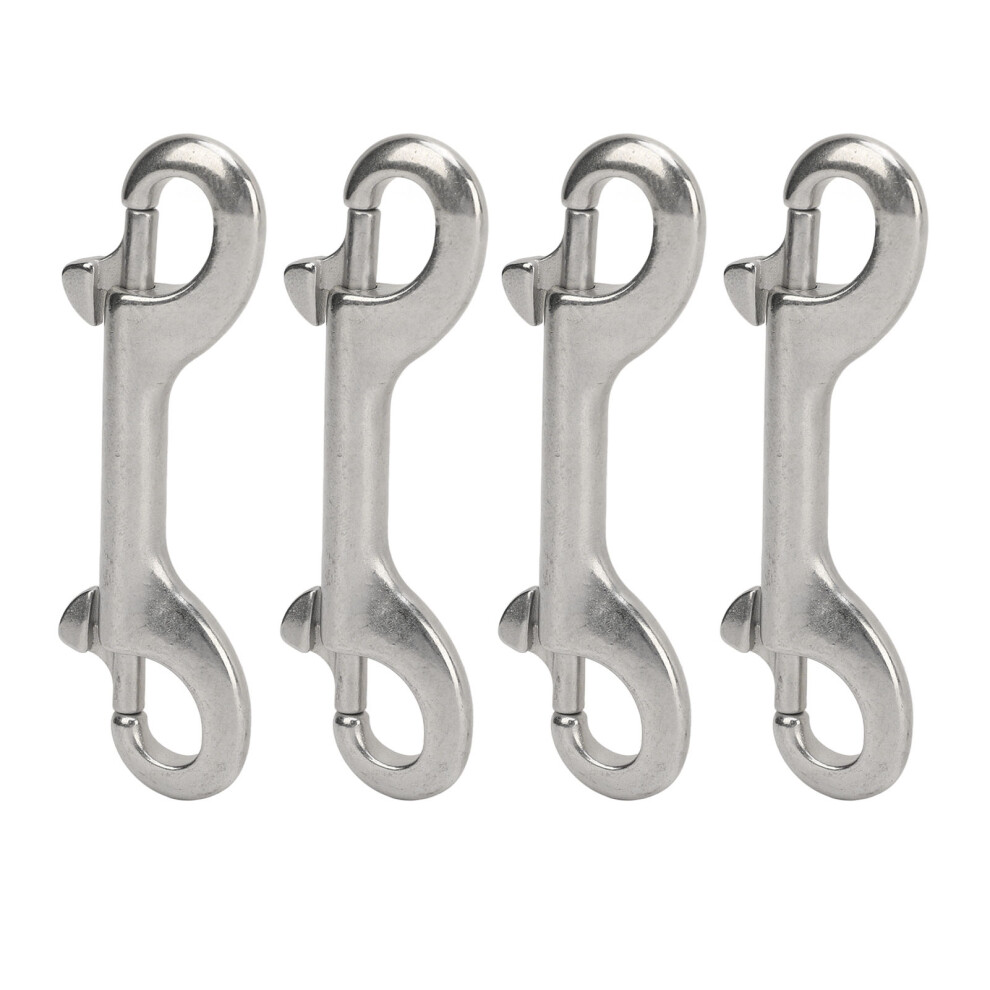 4Pcs Double Ended Bolt Snap Hooks Marine Grade 316 8320539750224