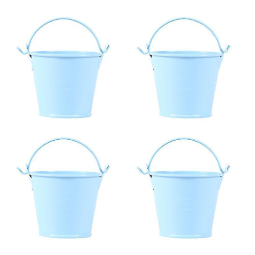 4pcs Metal Bucket