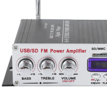 Bluetooth Power Amplifier 20W2CH HiFi Stereo Car Audio Remote