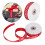 2 Rolls Satin Polyester Ribbon for Holiday Gift Wrap Webbing 10mm Wide 12