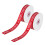 2 Rolls Satin Polyester Ribbon for Holiday Gift Wrap Webbing 10mm Wide 13