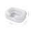 Foldable Portable Inflatable Shampoo Basin, White, PVC, 20x17x1cm 6