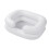 Foldable Portable Inflatable Shampoo Basin, White, PVC, 20x17x1cm 10