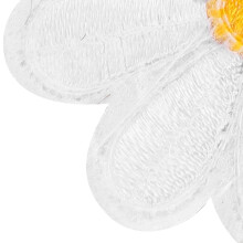 40Pcs Embroidery Daisy Cloth Stickers Iron Patches for Backpack Clothing & DIY