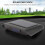 Solar Car Clock Portable LED Digital Display 12.5cm Blue and Green 4