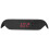 Solar Car Clock Portable LED Digital Clock 370mAh 12.5x8cm Red 10