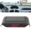 Solar Car Clock Portable LED Digital Clock 370mAh 12.5x8cm Red 11