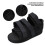 Breathable Flat Shoe Light Toe Walking Boot Foot Protection Black S-45 4