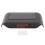 Solar Car Clock Portable LED Digital Clock 370mAh 12.5x8cm Red 2