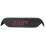 Solar Car Clock Portable LED Digital Clock 370mAh 12.5x8cm Red 15