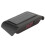 Solar Car Clock Portable LED Digital Clock 370mAh 12.5x8cm Red 12