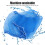 Two Bird Cage Covers Polyester Mesh Seed Catcher Universal for Parrots Blue S 3