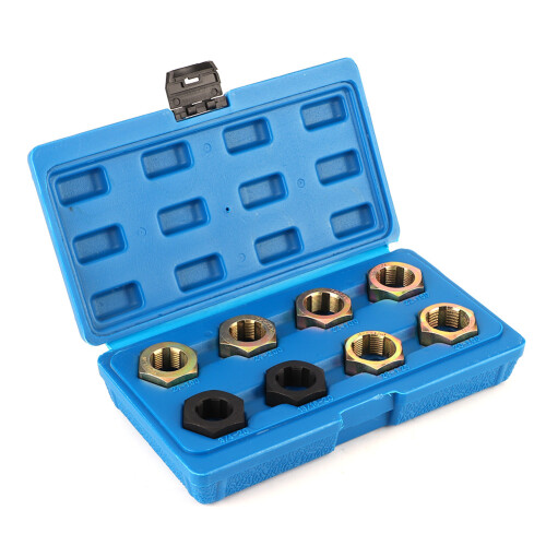 8pcs Universal Axle Spindle Fractional Set Thread 1