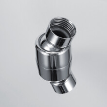 Stainless Steel 8in Wall-Mounted Rainfall Shower Head, G1/2in Thread