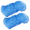 Two Bird Cage Covers Polyester Mesh Seed Catcher Universal for Parrots Blue S 16