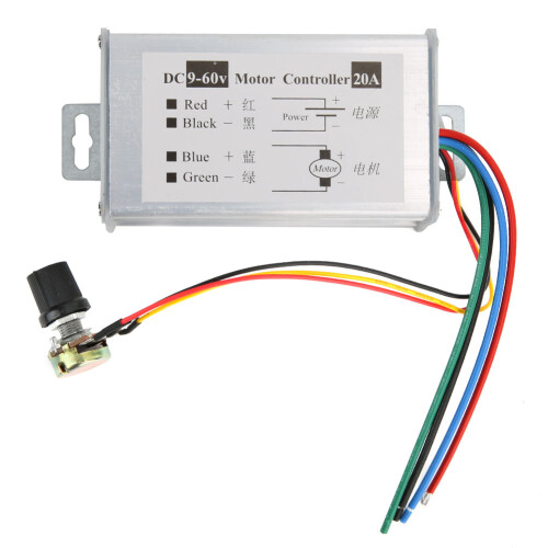 Motor Speed Controller Switch Potentiometer
