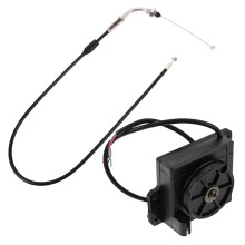 Electric Motorcycle Throttle Control Kit Ergonomic Accelerator Handle Grip with Cable for Easy Installation and Enhanced Comfort