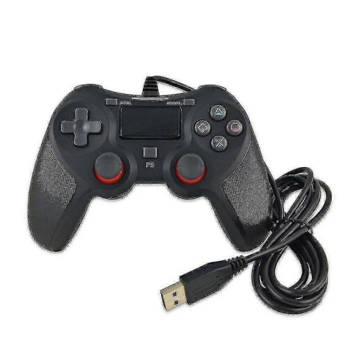 PS4 Wired Controller Dual Vibration USB Gamepad for PS4/PC/Slim/Pro