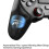 PS4 Wired Controller Dual Vibration USB Gamepad for PS4/PC/Slim/Pro 3