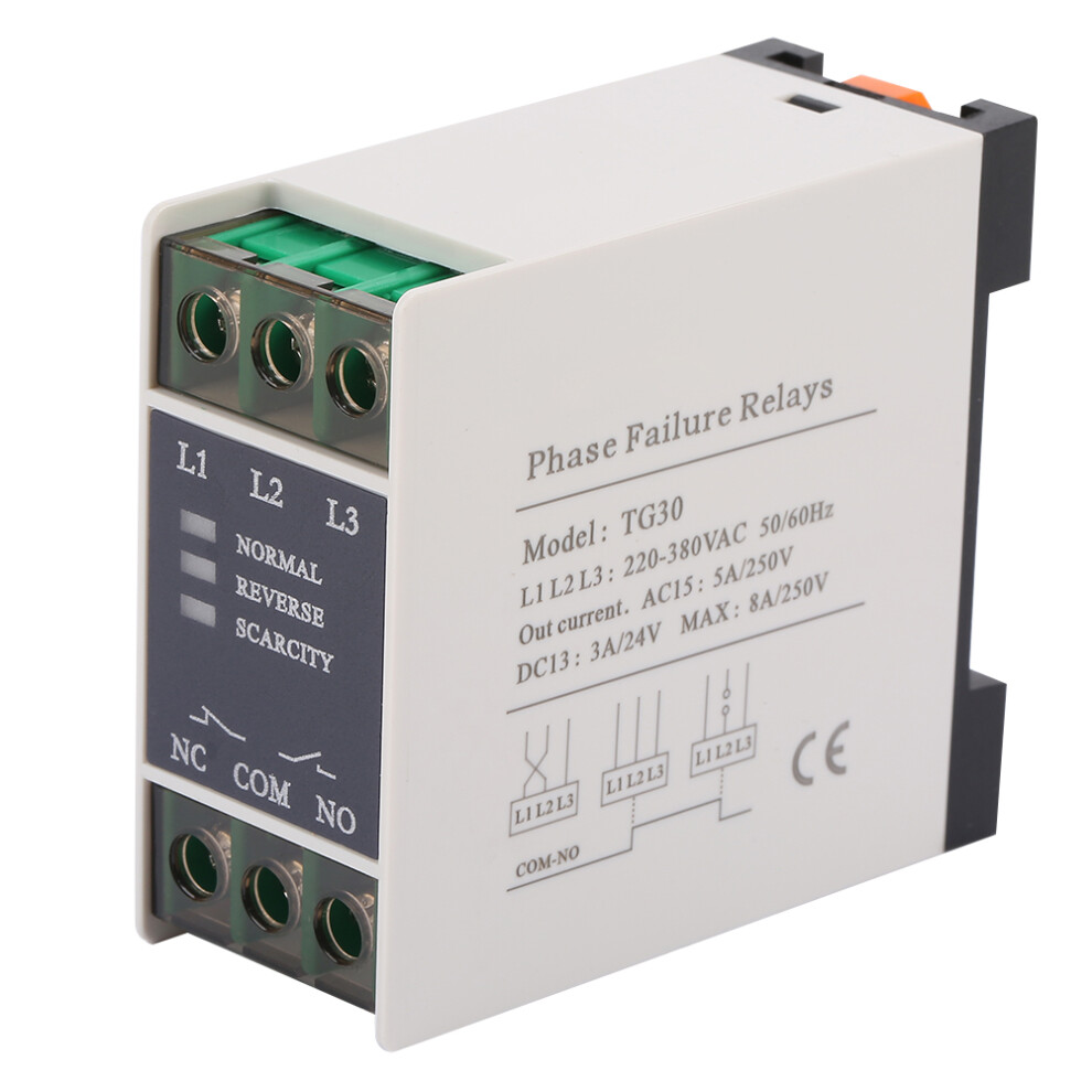 TG30 3-Phase Phase Sequence Relay Phase Failure