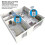 Wireless Voice 2-way Intercom Doorbell Built-in Speaker, Home Security Access Control System, Up To 6 Months Standby 11