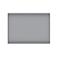 Dust Resistant Silicone Grill Mat 21.85 x 15.94 Inches for BBQ Protection from Dust and Elements Gray Color