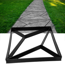 DIY-Diamantenförmige Betonpflasterform 40,540,5 cm für Garten patio