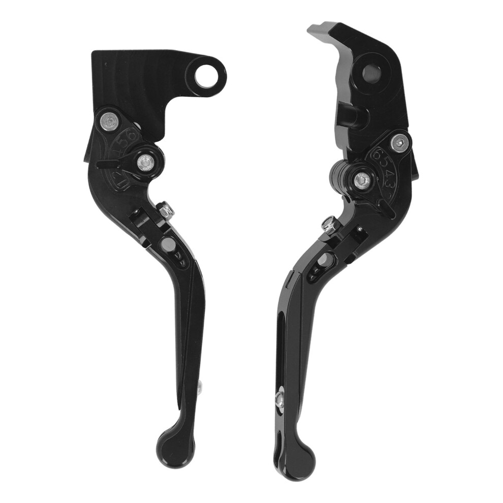 Motorcycle Folding Clutch Levers Cnc 6061 Aluminum Black 8320539753607