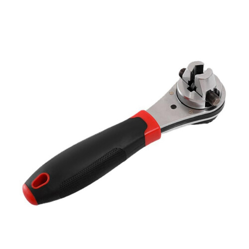 Adjustable Universal Ratchet Wrench 6-22 mm, Non-Slip Design, Compatible with Adjustable Socket Wrenches