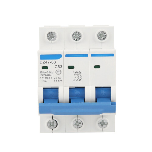 DZ47‑63 3Pole 63A RCCB Residual Current Circuit 1