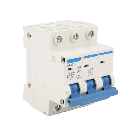 DZ47‑63 3Pole 63A RCCB Residual Current Circuit 2
