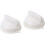 Microwave Oven Rotary Button Timer Control Switch - 2pcs Plastic Compatible Replacement Parts for Kitchen Appliances 2