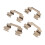 Front Brake Pad Caliper Clips Reduce Braking Noise 5