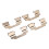 Front Brake Pad Caliper Clips Reduce Braking Noise 6