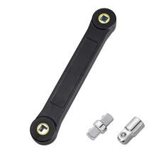 Universal Extension Wrench 3/8 Ratchet Socket Extension Bar for Impact Wrench Compatibility in Tight Spaces