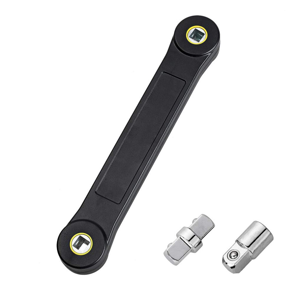 Universal Extension Wrench 3/8 Ratchet Socket Extension Bar For Impact Wrench Compatibility In Tight Spaces 6482260357898
