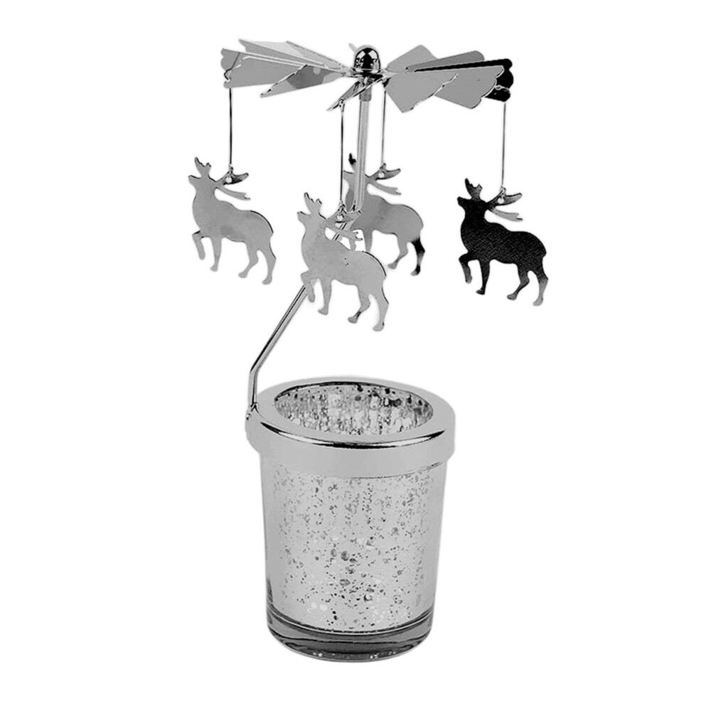 (Elk) Festive Wedding Decor Rotating Candlestick with Spinning Tea Light-image-OPC-PK9YVZG-NEW
