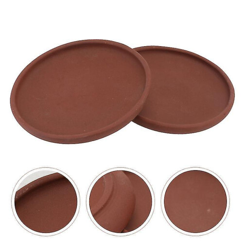 2pcs Home Plants Pots Tray 2