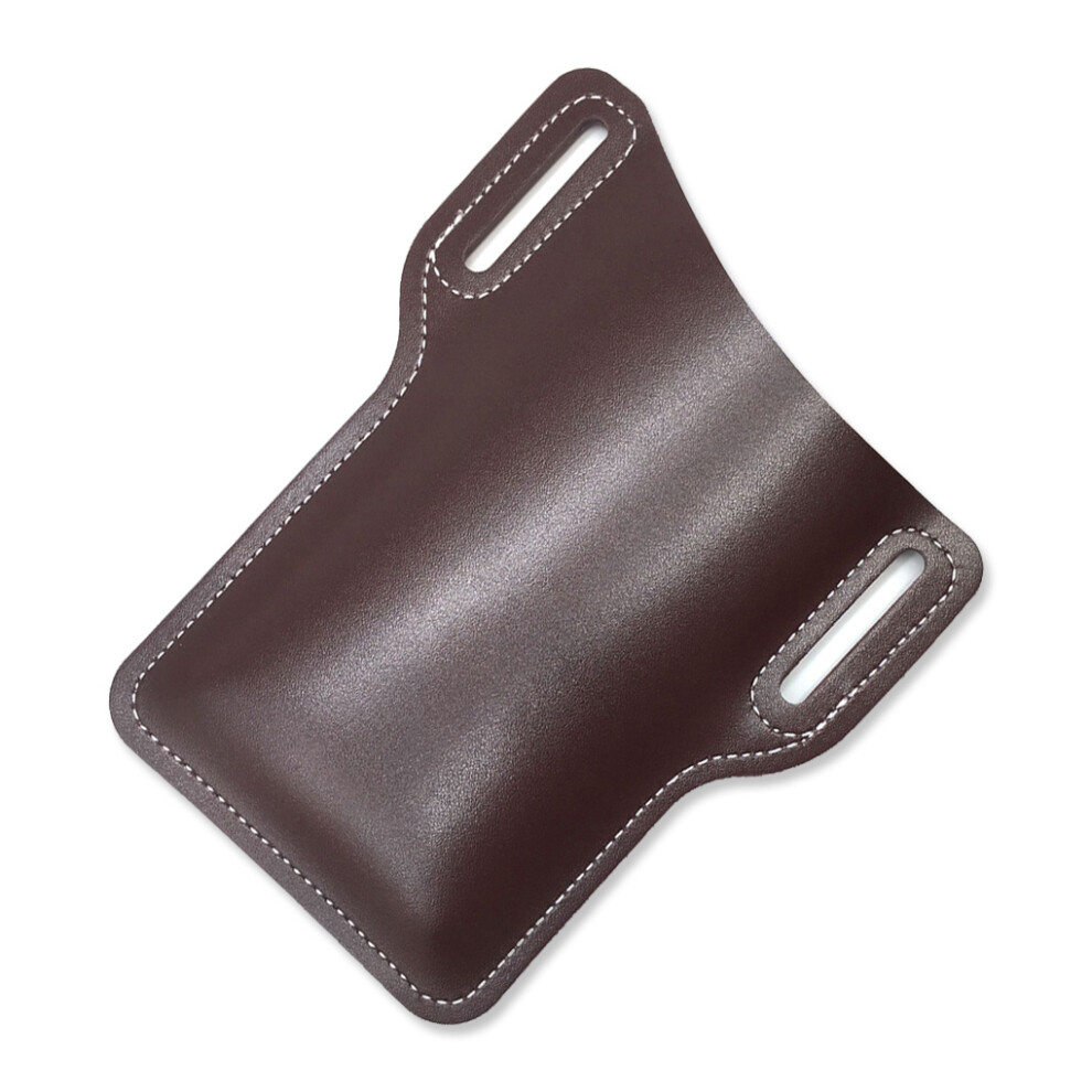 (Coffee) Man Waist Belt Mobile Phone Storage Case Father Purse Outdoor-image-OPC-PK9Z5FW-NEW