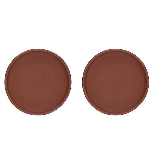 2pcs Home Plants Pots Tray