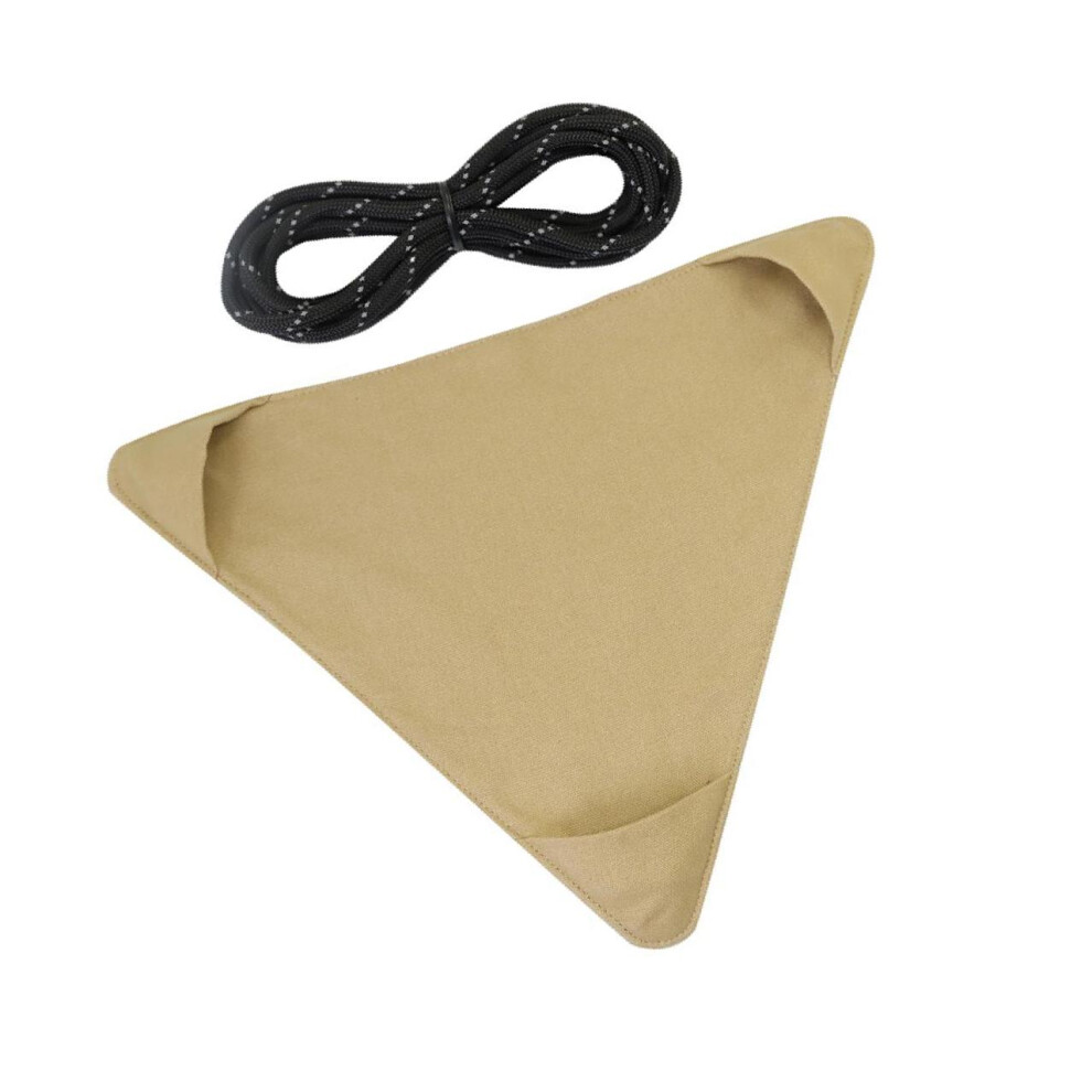 (Khaki, Single) Portable and Versatile Canvas Tripod Stool Hiking and Fishing-image-OPC-PK9Z7F2-NEW