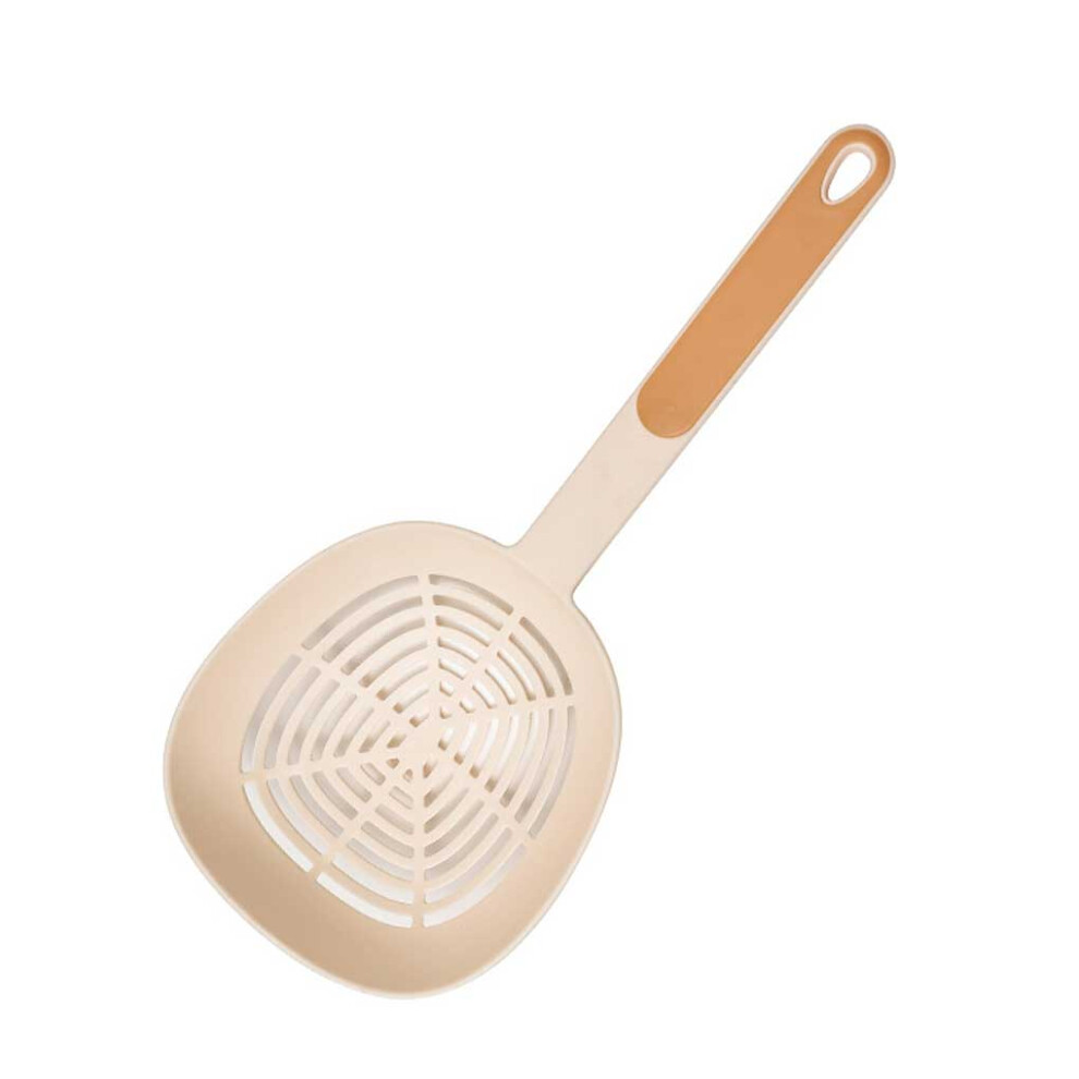 (Orange) Multi-functional Filter Spoon PP Dumpling Scoop Tools Nylon Colander-image-OPC-PK9Z8GK-NEW