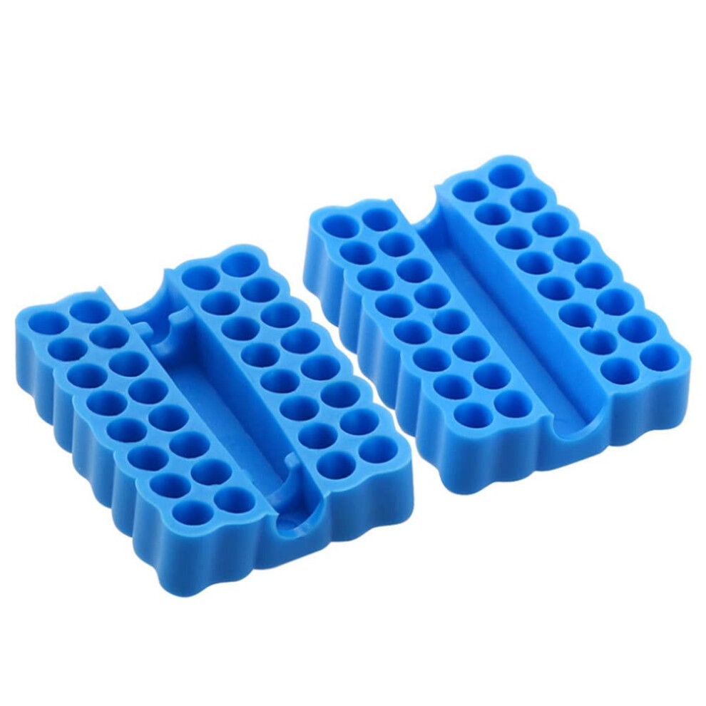 Screwdriver Bit Holder 2Pcs Hexagon Handle Bit Storage Organizer For Hex Screwdriver Bits Compatible With Standard Sizes 6447073334078
